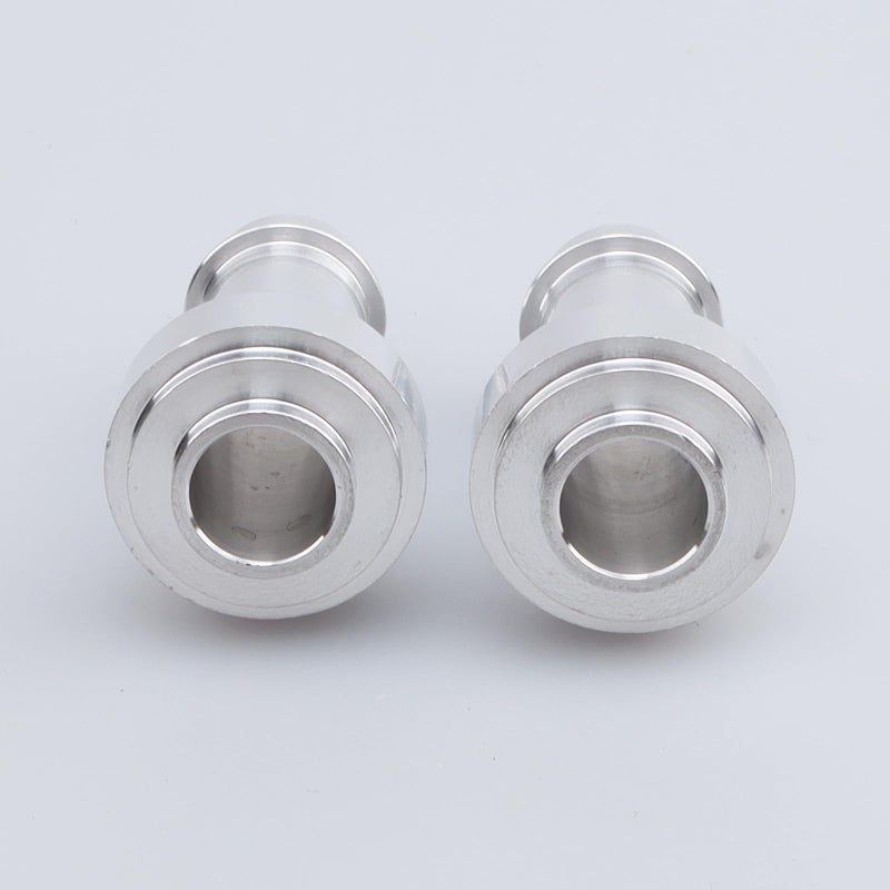 AC PERFORMANCE 3/8" Weld on Hose Barb Tail Nipple on Bung Weldable Tank Fitting Aluminium, Pack of 2 - Image 4